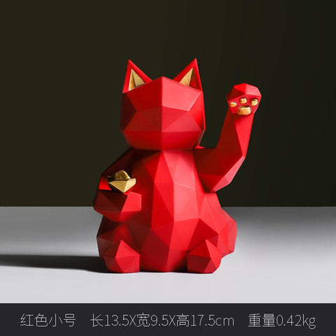 Lucky Cat Ornament Shop Welcome Decoration-HA00329-Veeddydropshipping