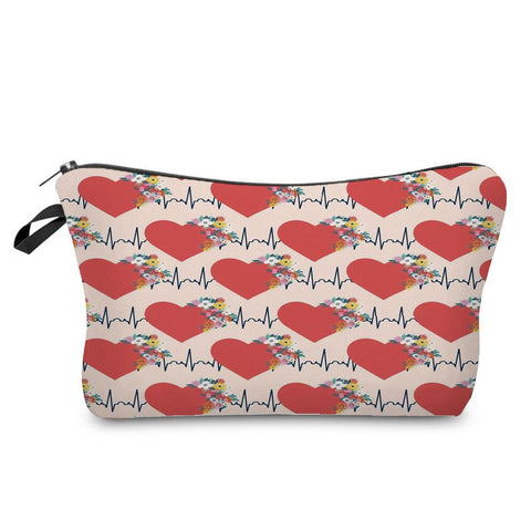 Hand Travel Bag Zipper Clutch Cartoon Nurse Doctor Women-BS00565-Veeddydropshipping