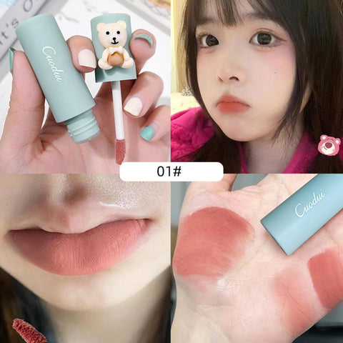 Moisturizer Lipstick Velvet Matte Dyeing Lip Gloss-BH00678-Veeddydropshipping