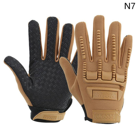 Outdoor Tactical Military Camouflage Gloves Paintball Soldier Combat Police Anti-Skid -OS01032-Veeddydropshipping