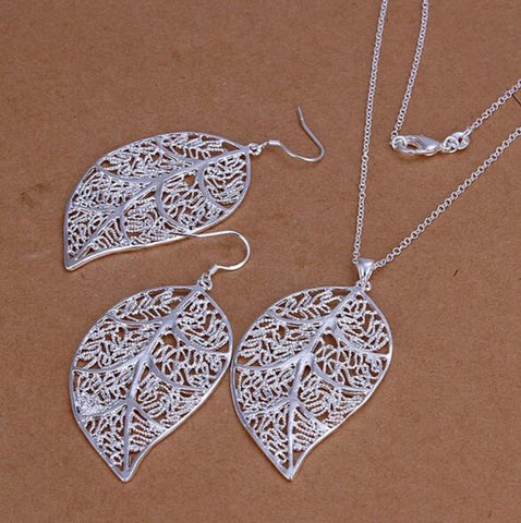 jewelry fashion pendant Necklace Earring women party set  -JW00347-Veeddydropshipping