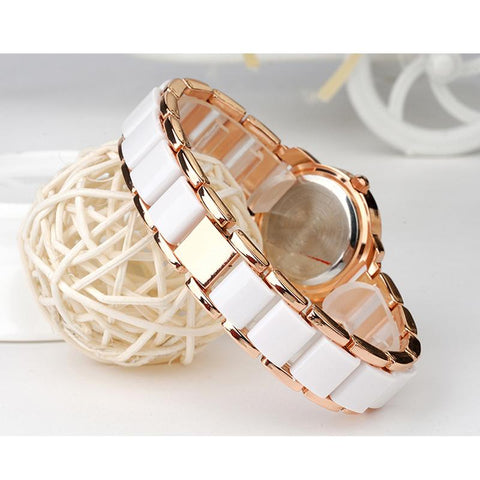 Luxury Waterproof Watch Women Ceramics Quartz Watch-JW01088-Veeddydropshipping