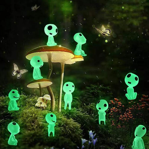 Luminous Tree Spirits Micro Landscape Glowing Potted Decor-HA00334-Veeddydropshipping
