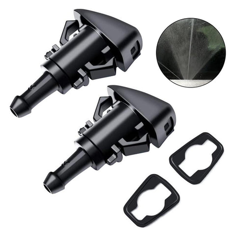 2Pcs Windshield Washer Wiper Nozzles Spray Jet 5303833AA for Chrysler-AM00200-Veeddydropshipping