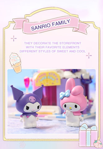 2023 Sanrio Assembled Toy Building Blocks Kuromi Cinnamoroll Mymelody Model-TB01476-Veeddydropshipping