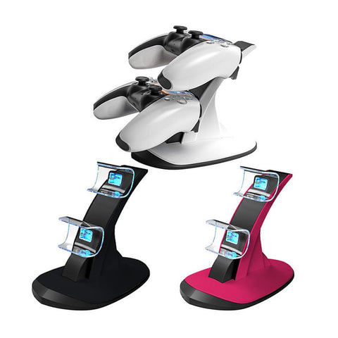 Dual USB Handle Fast Charging Dock Station Stand Charger Gamepad Game -CE01518-Veeddydropshipping
