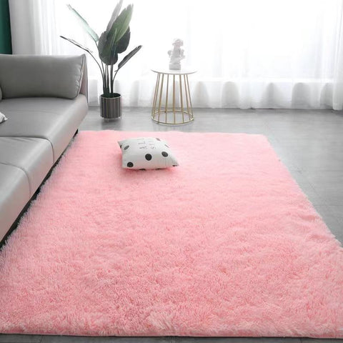 Nordic tie-dye carpet wholesale plush bedroom blanket-HA00426-Veeddydropshipping