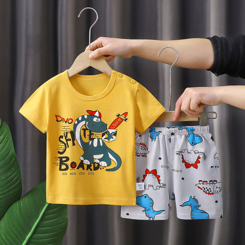0-3year Baby Clothes set summer Boys Baby leisure Set-TB00317-Veeddydropshipping