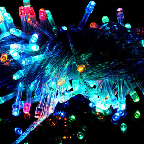 Outdoor Led String Lights 10 M-100 M Waterdichte Led Vakantie Strip Lamp-TI00929-Veeddydropshipping