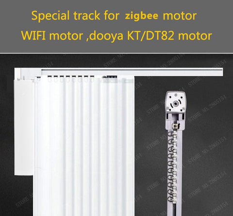 Electric Curtain Track rail Customizable Super silence for tuya Wifi zigbee Curtain-TI01089-Veeddydropshipping
