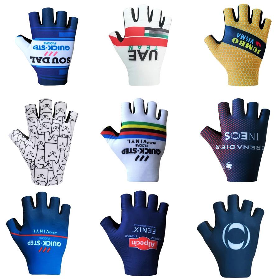 Pro Team 2022 Breathable Cycling Gloves UAE ITALY Road Bike Gloves Men Sports -OS00988-Veeddydropshipping