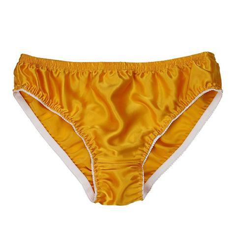 panties male mulberry silk trigonometric underwear men briefs-MF01681-Veeddydropshipping