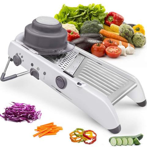 Adjustable Mandoline Slicer Stainless Steel Grater-HA01945-Veeddydropshipping