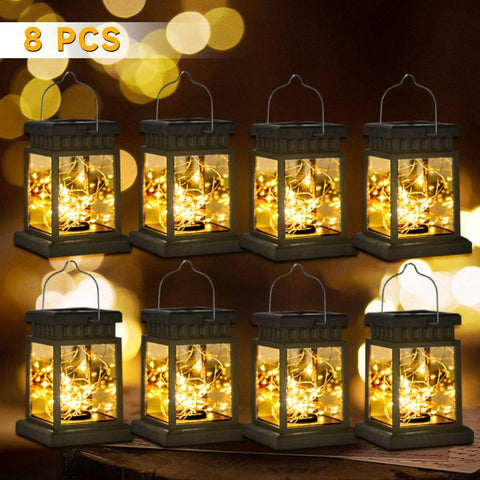 Outdoor LED Solar Lantern Lamps Waterproof LED Atmosphere Lights-TI00834-Veeddydropshipping