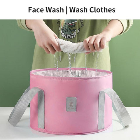 Large Capacity Foldable Foot Bath Basin Water Bucket-HA01070-Veeddydropshipping
