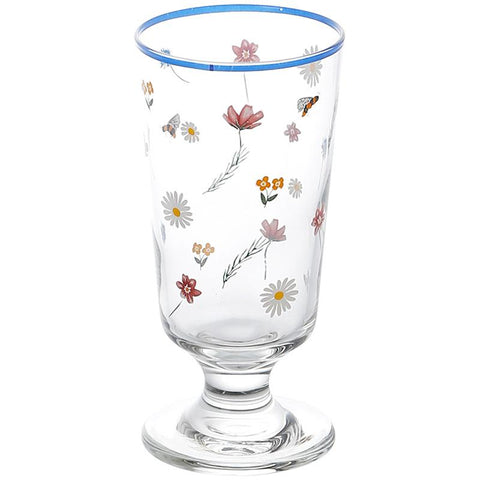 Clear Bar Drinking Goblet Penh Printed Glass Cup-HA01283-Veeddydropshipping