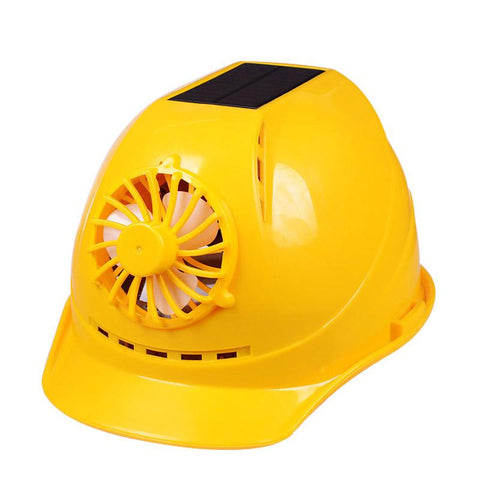 Solar Power Fan Safety Helmet Outdoor Protective Construction Hard Hat ABS Material Working Workplace Cap Powered-CO00689-Veeddydropshipping