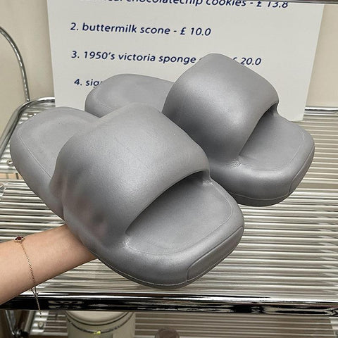 Pillow Slippers Non-Slip Bathroom Shower Sandals Soft-BS01259-Veeddydropshipping