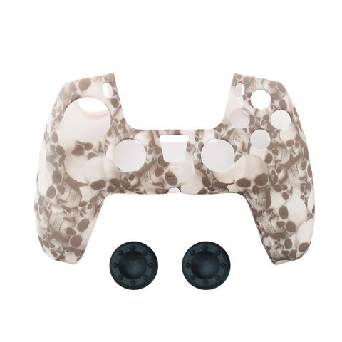 Soft Silicone Gel Rubber Case Cover For SONY Playstation 5 PS5 Controller Protection Case-CE01371-Veeddydropshipping