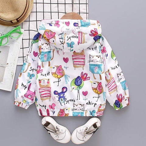 Spring Autumn Boys Girls Cartoon Jackets-TB01015-Veeddydropshipping