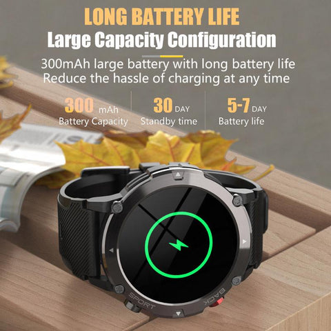 Smart Watch Men Bluetooth Call Waterproof Outdoor -JW00869-Veeddydropshipping