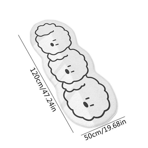 Cute Cat Rug Nordic Cartoon Carpet for Bedroom-HA00464-Veeddydropshipping