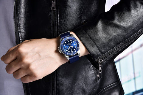 Mechanical Wristwatch Luxury Bezel Automatic Watch -JW00624-Veeddydropshipping