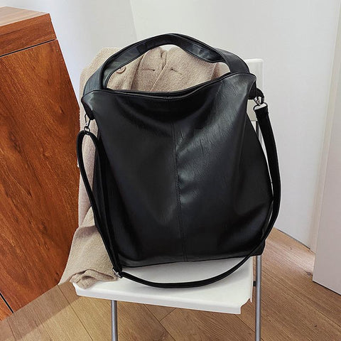 Female Luxury Soft Leather Messenger Bag Big All Match Handbags Women-BS00118-Veeddydropshipping