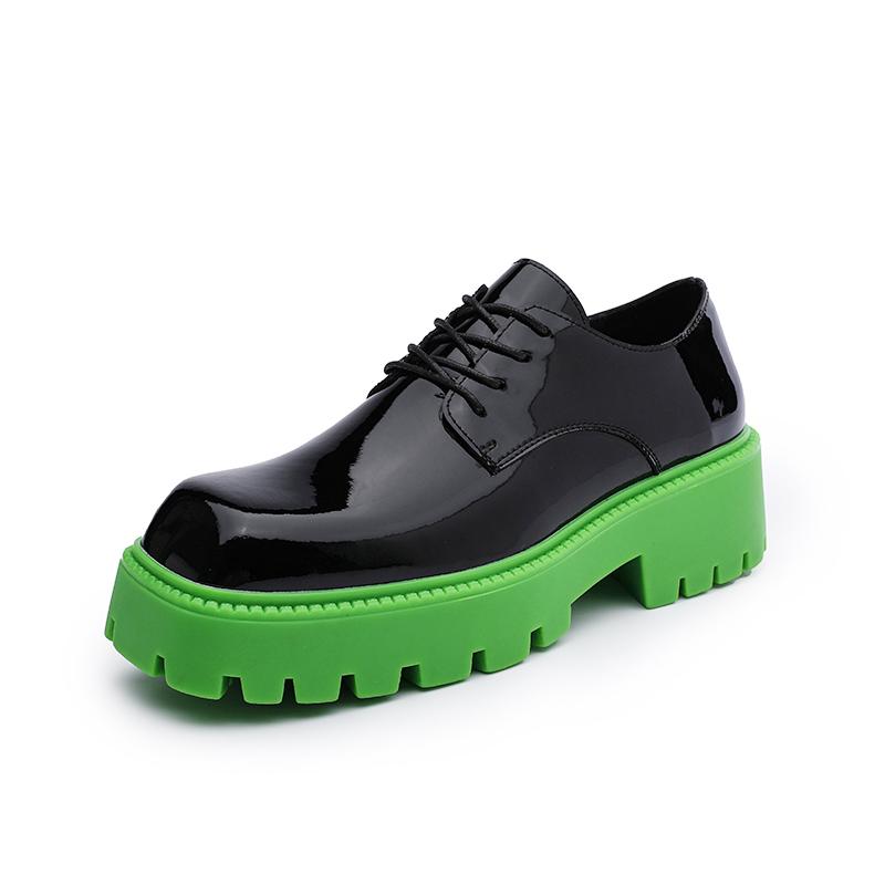 Lovers Chunky Shoes Spring Lace-Up Thick Bottom Student-BS01366-Veeddydropshipping