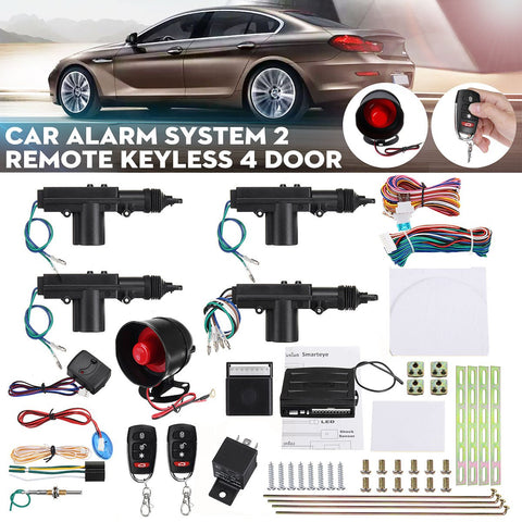 Car Alarm System Keyless Entry Security Remote Central Control Door-AM00584-Veeddydropshipping
