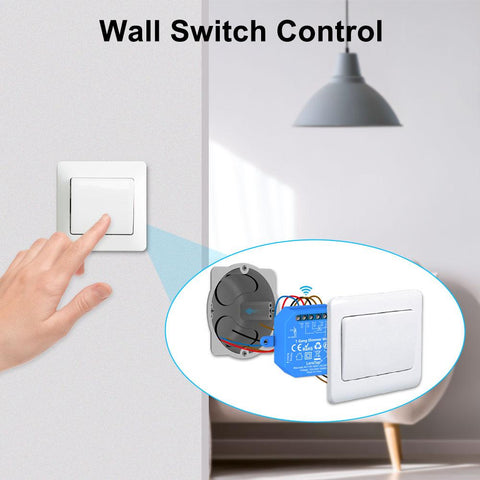 LoraTap Tuya Smart Life ZigBee WiFi Light Switch Module Dimmer Energy-TI01119-Veeddydropshipping