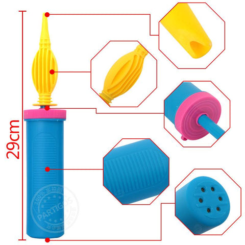 Portable Handheld Balloon Pump Plastic Balloon-HA00598-Veeddydropshipping