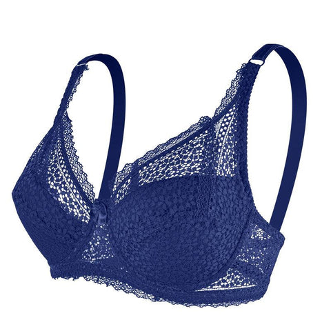 Lace Bra Large Size Ladies Underwear-WF00816-Veeddydropshipping