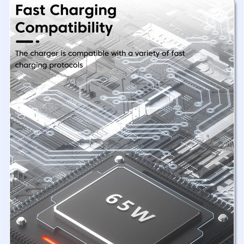 Quick Charge 105W USB Type-C 3 Port Wall Charging For iPhone 14 Mobile Phone EU US Plug-PA00350-Veeddydropshipping