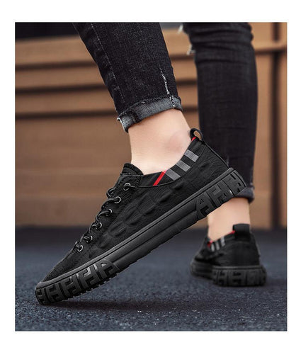 Cloth Shoes Men&#39;s 2021 New Breathable Korean Fashion Boy Leisure-BS01385-Veeddydropshipping