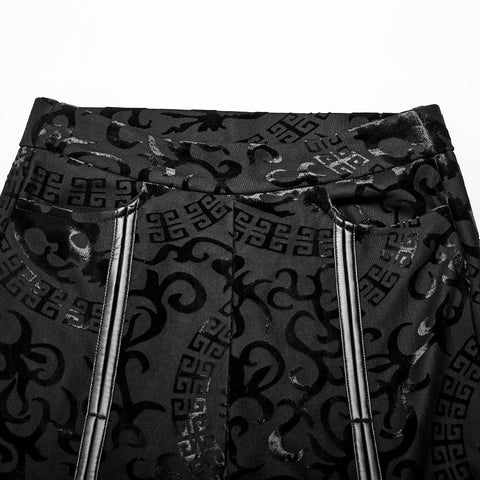 Women Fashion Punk Legs Pants Sexy Slits-WF00407-Veeddydropshipping