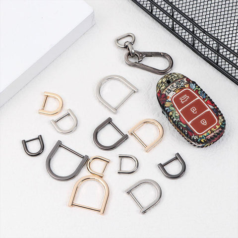 Screw D Ring Buckle Shackle Clasp-HA00089-Veeddydropshipping