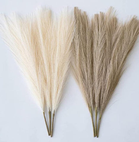 Pampas Grass Simulation Reed Grass Wedding Decoration-HA00706-Veeddydropshipping
