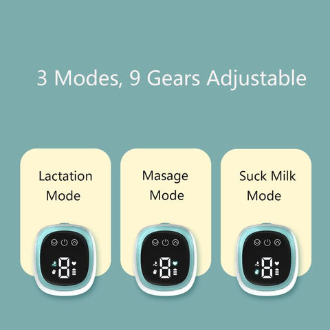 Electric Breast Pump Battery Inside Milk Pump LCD Screen 9 Suction-TB00635-Veeddydropshipping