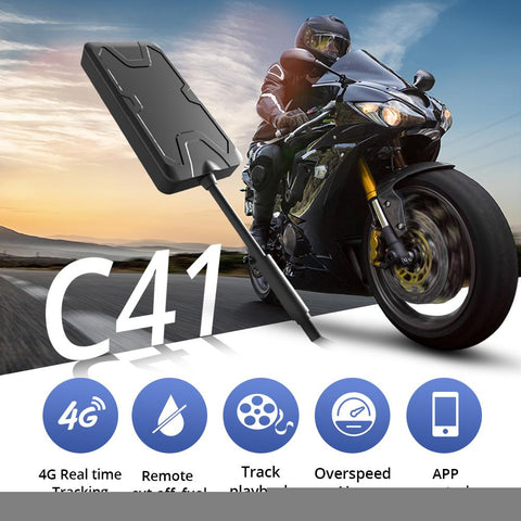 LTE Vehicle GPS Locator Car 4G Tracker With Blocker JM-C41 Motorcycle-AM00730-Veeddydropshipping