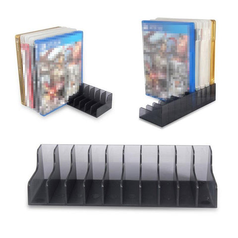 2Pcs/Set PS4/Slim/Pro 10 Game Discs Storage Stand Games Holder Bracket -CE01483-Veeddydropshipping