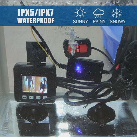VSYS P6F Pro 2 Channel Motorcycle DVR WiFi Moto Camera Recorder-AM00562-Veeddydropshipping