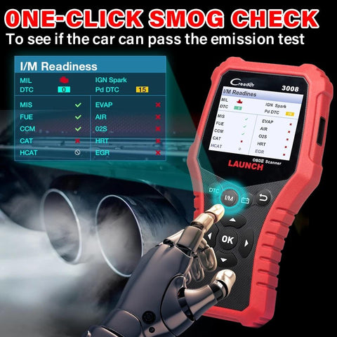 LAUNCH X431 Full OBD2 Scanner CR3008 Car Diagnostic Tool Check Engine-AM00273-Veeddydropshipping