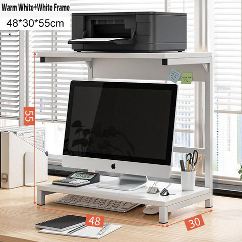 Computer Elevated Monitor Base Bracket Desktop-HA01709-Veeddydropshipping
