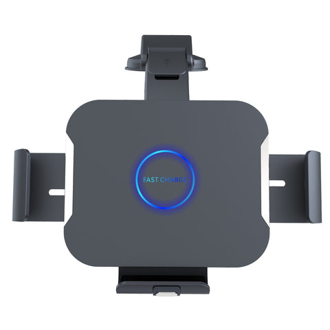 15W Car Wireless Charger Dual Coil Phone Holder For Samsung Galaxy-PA01068-Veeddydropshipping