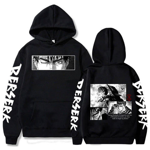 Japanese Anime Graphic Harajuku Gothic Hoody Men-MF00318-Veeddydropshipping