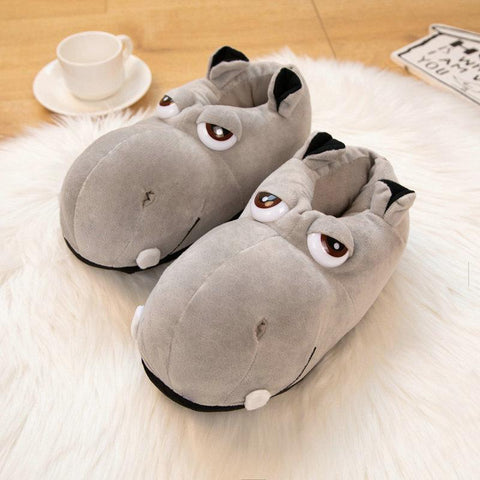 Warm Winter Slides Soft Plush Doll Indoor Cute Bedroom-BS01202-Veeddydropshipping