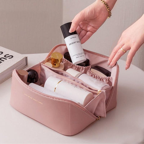 Makeup Bag Women Cosmetic Bag Toiletries Organizer Female-BS00534-Veeddydropshipping