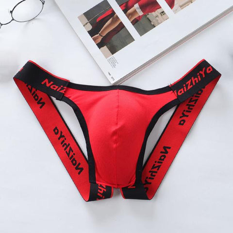 Thongs Low Waist U Convex Underwear Hollow Underpants-MF01492-Veeddydropshipping