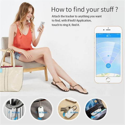Tuya Smart Finder Wireless Bluetooth 4.0 Mini Gps Tracker Bag Pet Finder-AM00635-Veeddydropshipping